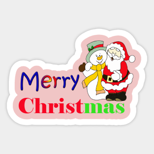 Merry Christmas Sticker